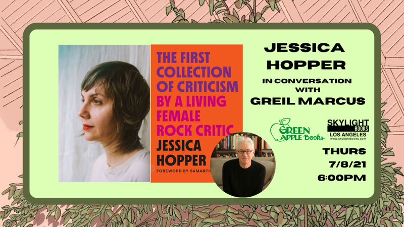 Farrar,Straus&Giroux (@fsgbooks) on Twitter photo Join <a href="/skylightbooks/">Skylight Books</a> and <a href="/GreenAppleBooks/">Green Apple Books</a> tonight for an event for THE FIRST COLLECTION OF CRITICISM BY A LIVING FEMALE ROCK CRITIC by Jessica Hopper. <a href="/jesshopp/">Jessica Hopper</a> will be in conversation with Greil Marcus. crowdcast.io/e/skylit-hoppe… Join <a href="/skylightbooks/">Skylight Books</a> and <a href="/GreenAppleBooks/">Green Apple Books</a> tonight for an event for THE FIRST COLLECTION OF CRITICISM BY A LIVING FEMALE ROCK CRITIC by Jessica Hopper. <a href="/jesshopp/">Jessica Hopper</a> will be in conversation with Greil Marcus. crowdcast.io/e/skylit-hoppe…