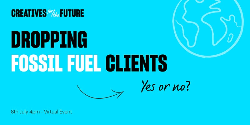 Estamos escuchando a la gente de #CreativesForTheFuture hablar sobre si deberíamos (o no) trabajar con clientes de energías fósiles. ¡Os vamos contando! 😀