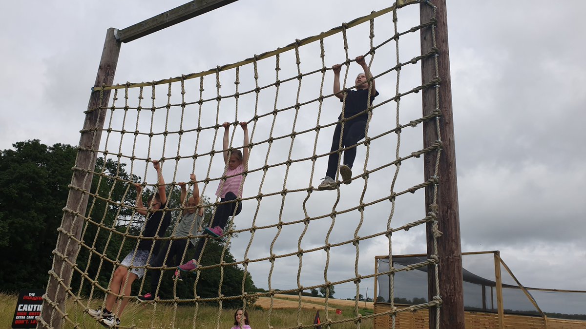 WHPrimary's tweet photo. Year 6 had a fantastic day yesterday @ThePlaygroundUK They came back, happy, tired and achy but everyone said it was the best trip. #assualtcourse #teambuilding https://t.co/7mRqDSAAgA