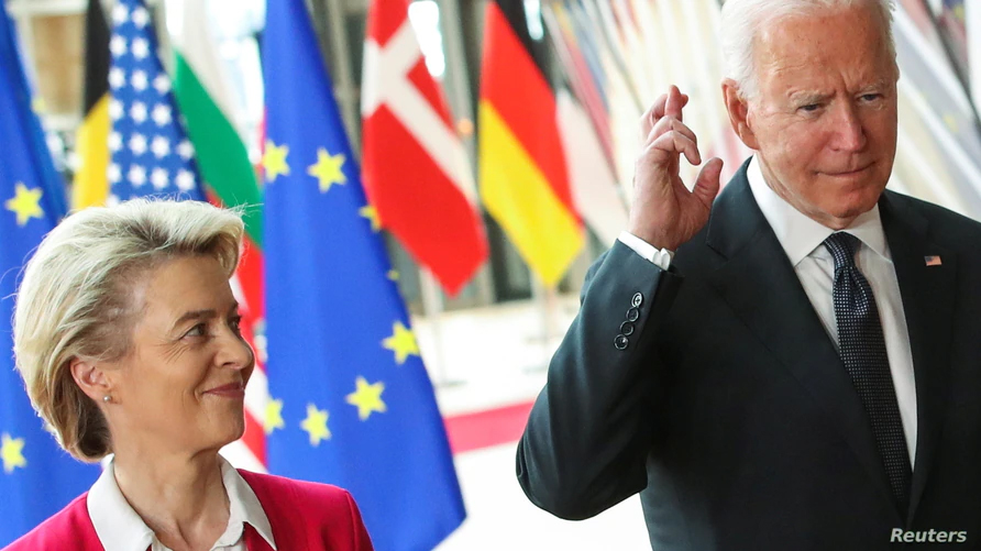 Estados Unidos y la Unión Europea acordaron una tregua de cinco años en su prolongada disputa sobre subsidios a los fabricantes de aviones.

El anuncio tuvo lugar este martes en Bruselas durante una visita del presidente de Estados Unidos, Joe Biden,

diacristiano.com/estados-unidos…