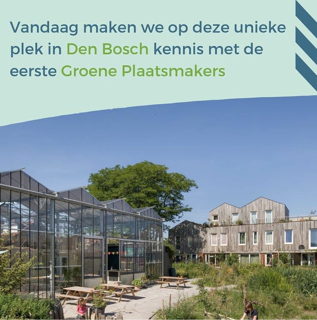 Vandaag is het eindelijk zover: de 1ste fysieke ontmoeting met de eerste groep jongeren die zich willen inzetten om @shertogenbosch #groener #gezonder en #duurzamer te maken #gezondheid #natuur #kennismaken #dromen #aandeslag