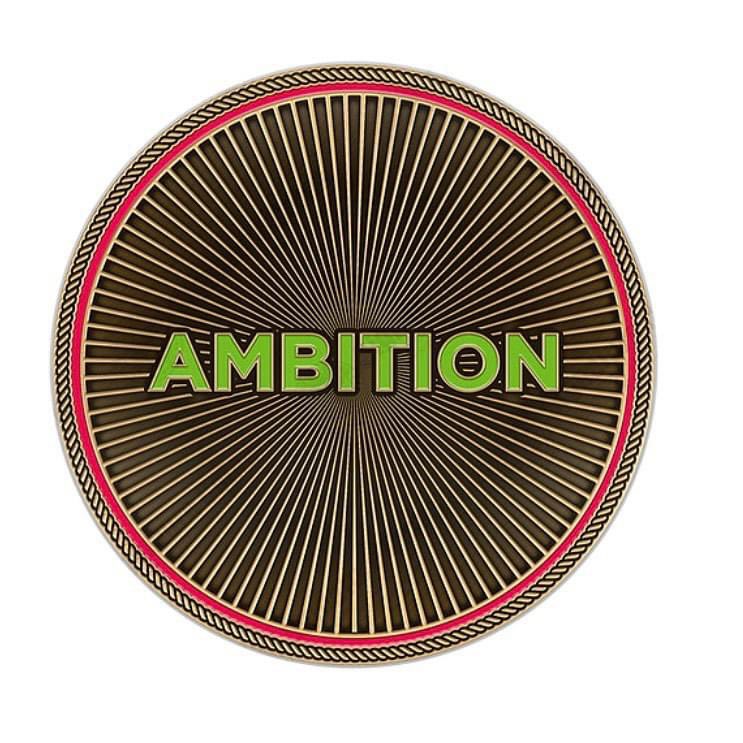 Ambition coin for this lady! Ambition will get you further than you think! Especially, when you’ve got a challenge coin in your pocket to give you that extra boost and motivation🧠 #ChallengeAccepted