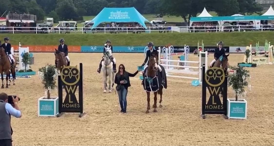Congratulations to our very own Madison Heath on winning her 1.25m class @BolesworthInt   
Well done Maddie and Bouncer!
#equestrian #events #results #horses #horselife  <a href="/equestrianindex/">Equestrian Index</a>