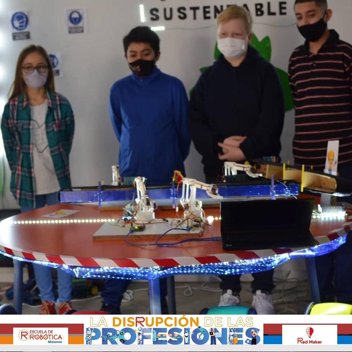 RedMakerMis's tweet image. #MakerJunior basico
Concluyendo la primer parte del Avance de proyectos 2021

🤗Nos reencontrarnos a la tarde! A partir de las 17hs a través de youtu.be/OTd6rrgLwcg

#ladisrupciondelasprofesiones
#escueladeroboticamisiones
#redmaker