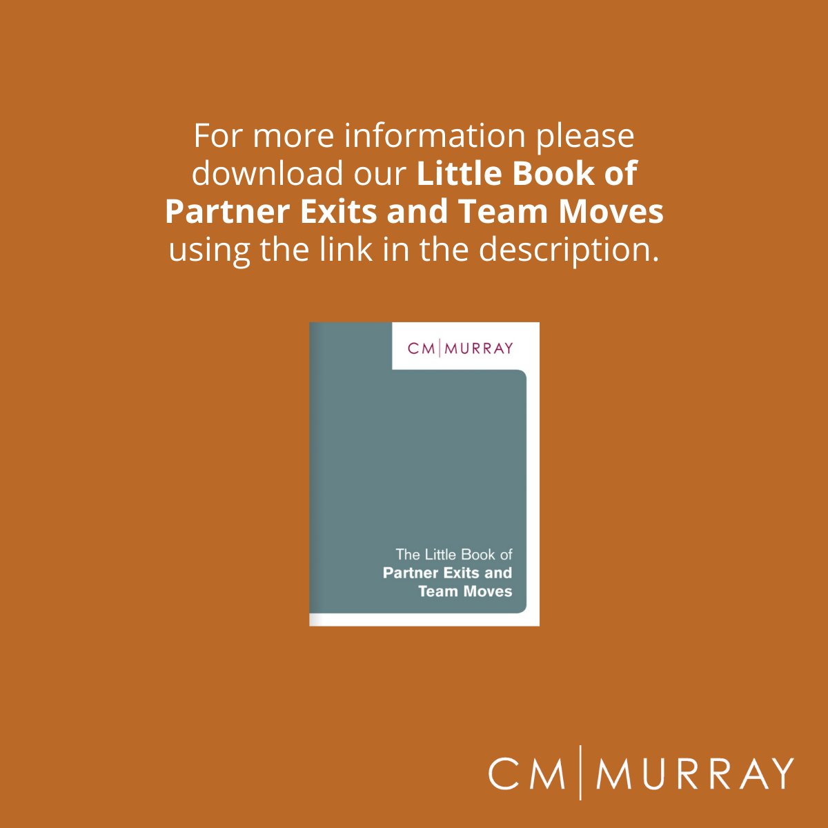 Are you a partner who is about to exit your current firm? We set out the key points to be aware of when going through the process in our 'Little Book of Partner Exits &amp; Team Moves': lnkd.in/egs7u6a #PartnerExits #PartnershipLaw #RestrictiveCovenants #ProfessionalServices