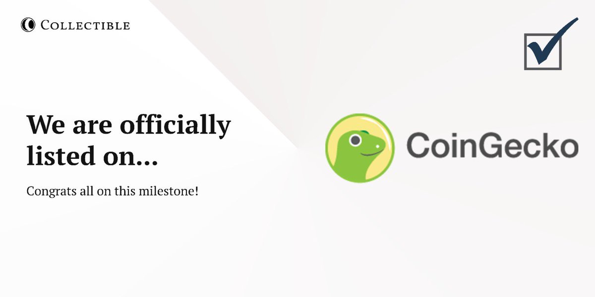 ElgstrandBrave's tweet photo. We’re now officially listed on CoinGecko ! https://t.co/dmimx9ngZe