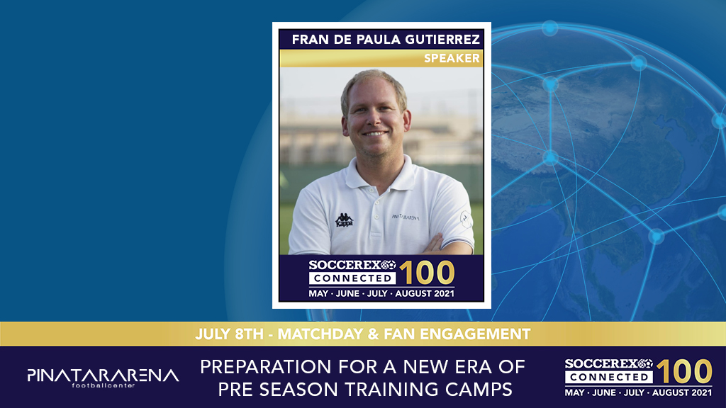 Soccerex's tweet photo. Tune in now at #SoccerexConnected100 to hear from @PinatarArena on how they're preparing to host 14 different clubs and 25 friendly games this summer!
Tune in at: https://t.co/DgcJLo1oEB
Book for the event now: https://t.co/AFHhSeHjSQ https://t.co/OgD8fWAaOw