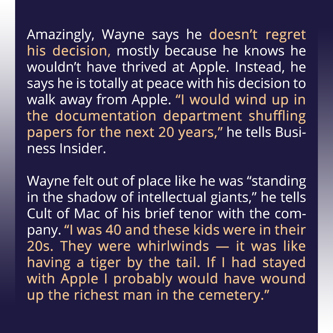 UIInvestClass's tweet image. [Worst Investment Decision of All Time!]

Ronald Wayne was in on the ground floor of what is now the world’s most successful company but cashed out early, missing out on a massive financial windfall. However, he doesn’t regret it a bit.

#UIInvestmentClass
#BeYoungBeInvestor