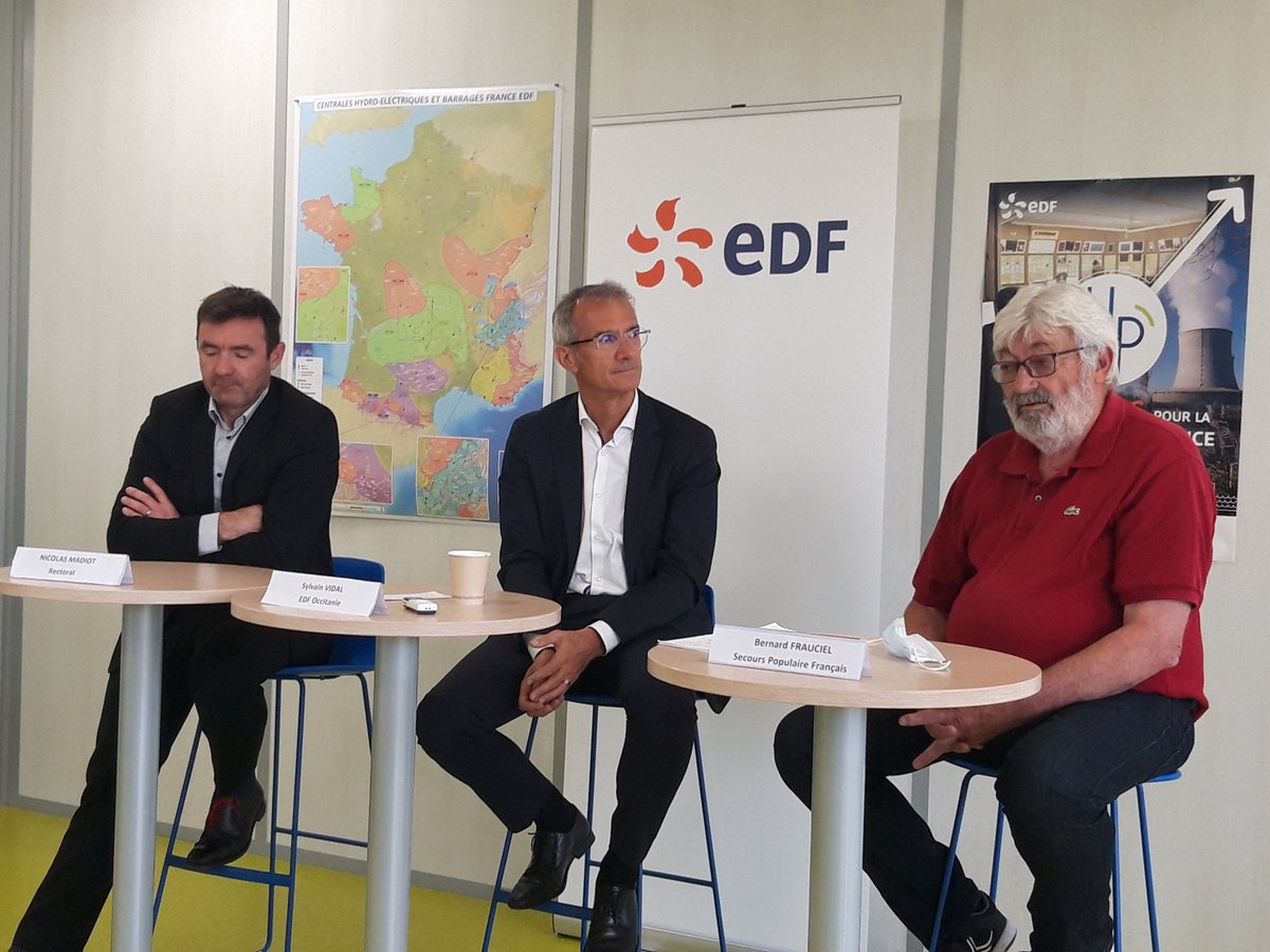 Vacances apprenantes avec le <a href="/SecoursPop/">Secours populaire</a>  34 et 31 autour de l'#industrie et de la #transitionenergetique 💡⚡ : au cœur de l'innovation et du savoir-faire <a href="/EDFofficiel/">EDF</a> pour l'avenir de notre jeunesse et la lutte contre la précarité énergétique