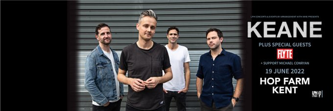 Hop Farm fans, general sale tickets for Keane in concert at The Hop Farm are now live! Find out more and book your tickets here: https://t.co/lJ7N20Kzix @keaneofficial @LPHconcerts https://t.co/vJiDHGc3ci