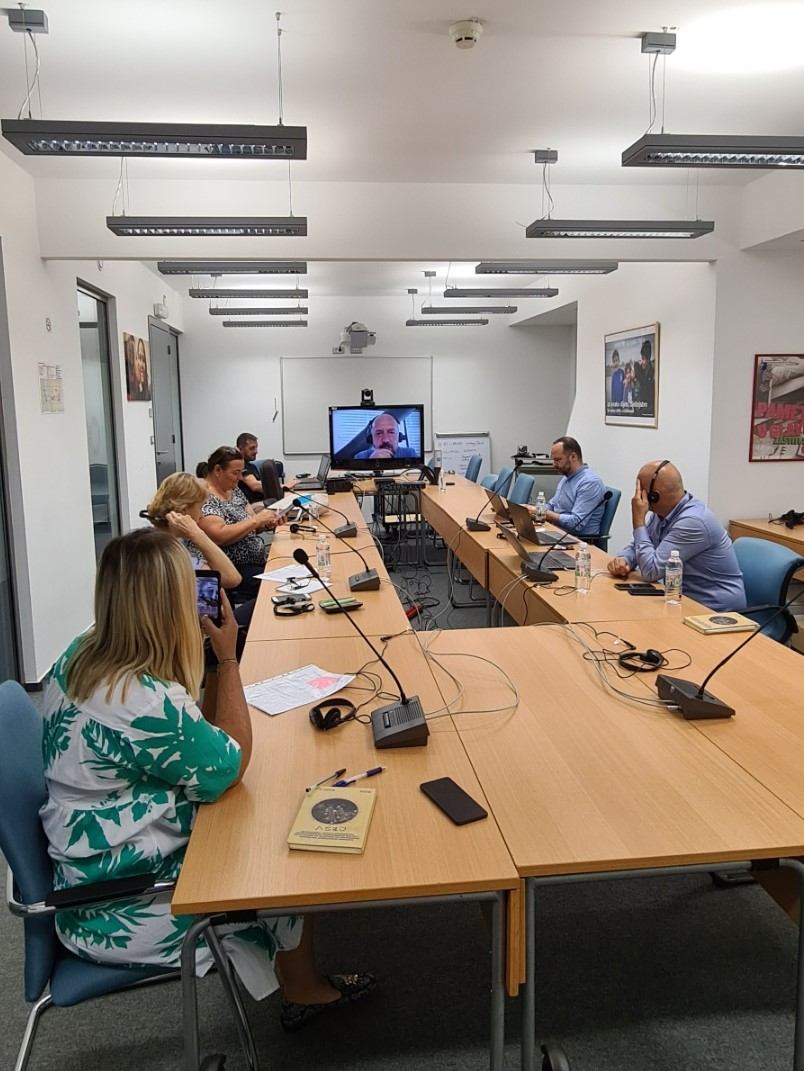 UNFPABiH's tweet photo. We are proud to add to the overall exchange of experiences in tackling #CRSV in BiH (best practices, successes and lessons learned - by survivors, CSOs and government institutions) with our colleagues from the Ukraine #endSVC @MattFieldUK https://t.co/uClq2Cyn2h