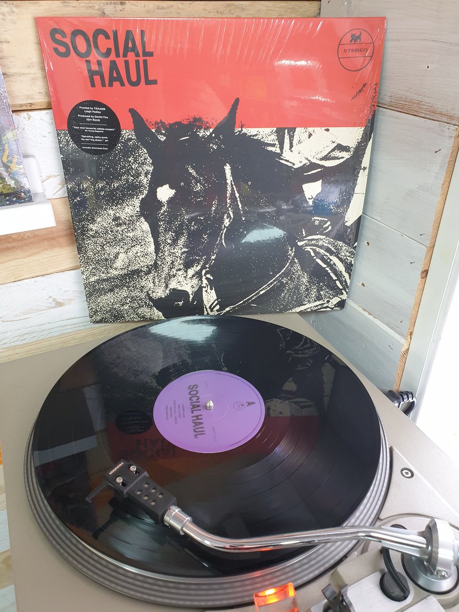 Properly enjoying our time with the eponymous album by <a href="/social_haul/">Social Haul</a> 

Bouncy, riotous indie-rock at its foot-stamping finest. Out in the new releases bin tomorrow. Jump on it. Cheap as chips too!