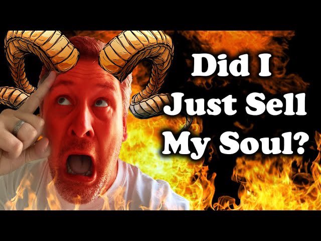 Did I just sell my soul? youtu.be/TJU8lsDu-nA