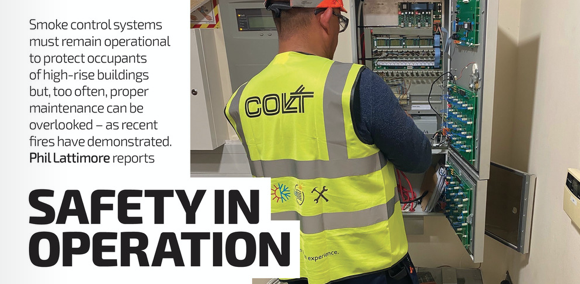 ➡️ Safety in operation 
#SmokeControl systems must remain operational to protect occupants of high-rise buildings but, too often, proper maintenance can be overlooked - as recent fires have demonstrated.  
More from <a href="/CIBSEJournal/">CIBSEJournal</a> 👉 portfolio.cpl.co.uk/CIBSE/202107/3… #firesafety #safety