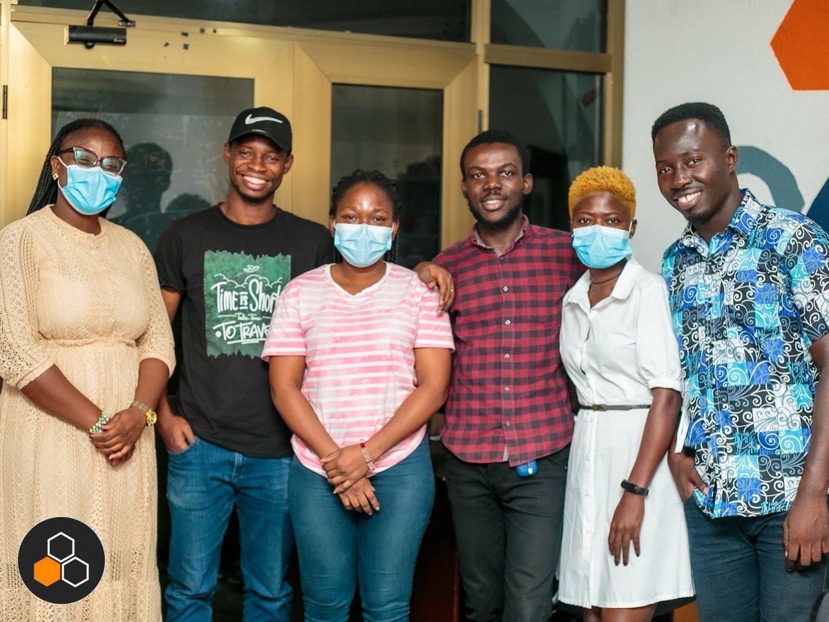 KumasiHive's tweet photo. Project Officer for Innovation in Non-Traditional Vocational Education and Skills Training - INVEST Project visited our space for due diligence today.
#HiveImpact #HiveVisits #HiveTribe #Ghana #WUSC #EUMC #Canada #INVEST #INVESTProject https://t.co/aO7eNrxjEu