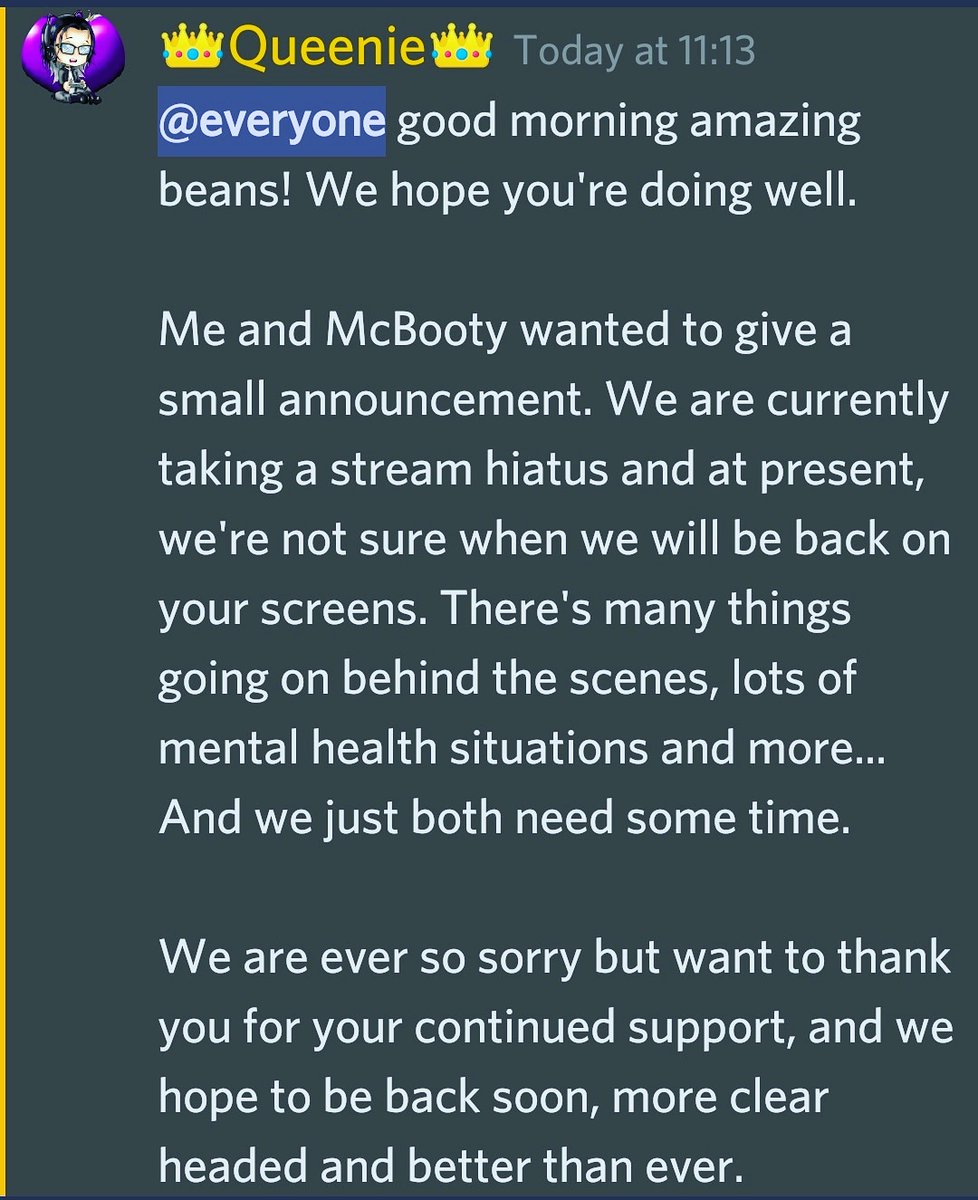 Queen and McBooty tweet media