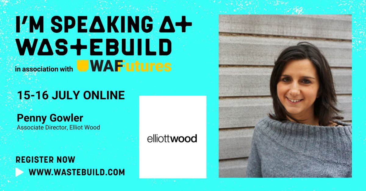 We're talking about Accelerating Material Reuse at the @WasteBuild EVERYWHERE conference next Friday. Penny Gowler will be speaking alongside members from our cross-organisation research team @Grosvenor_GBI @Orms_Architects @ArupGroup @ArchitectsHeta 

🎟️ wastebuild.com/live/en/page/h…