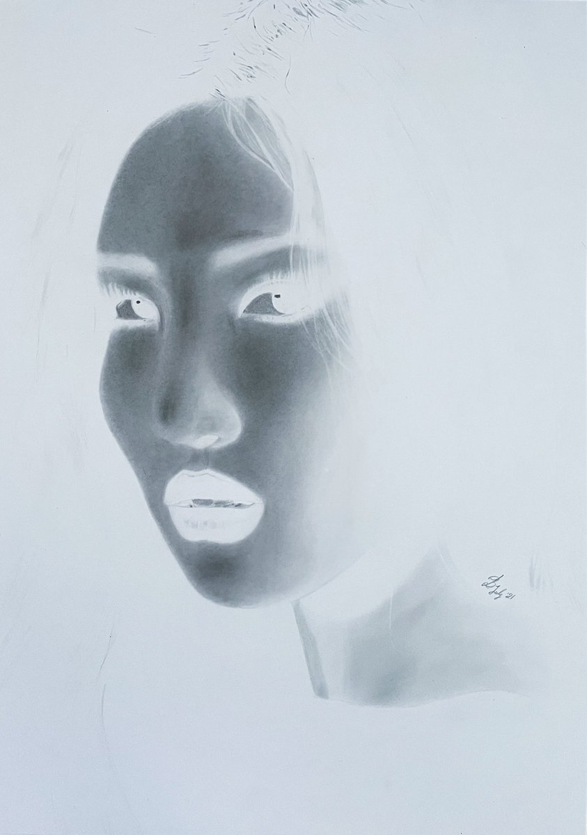 lynn__arts's tweet photo. Hwasa negative art #MAMAMOO #HWASA #kpop #kpopfanart #drawing #portraitdrawing https://t.co/A0iB1BX26X