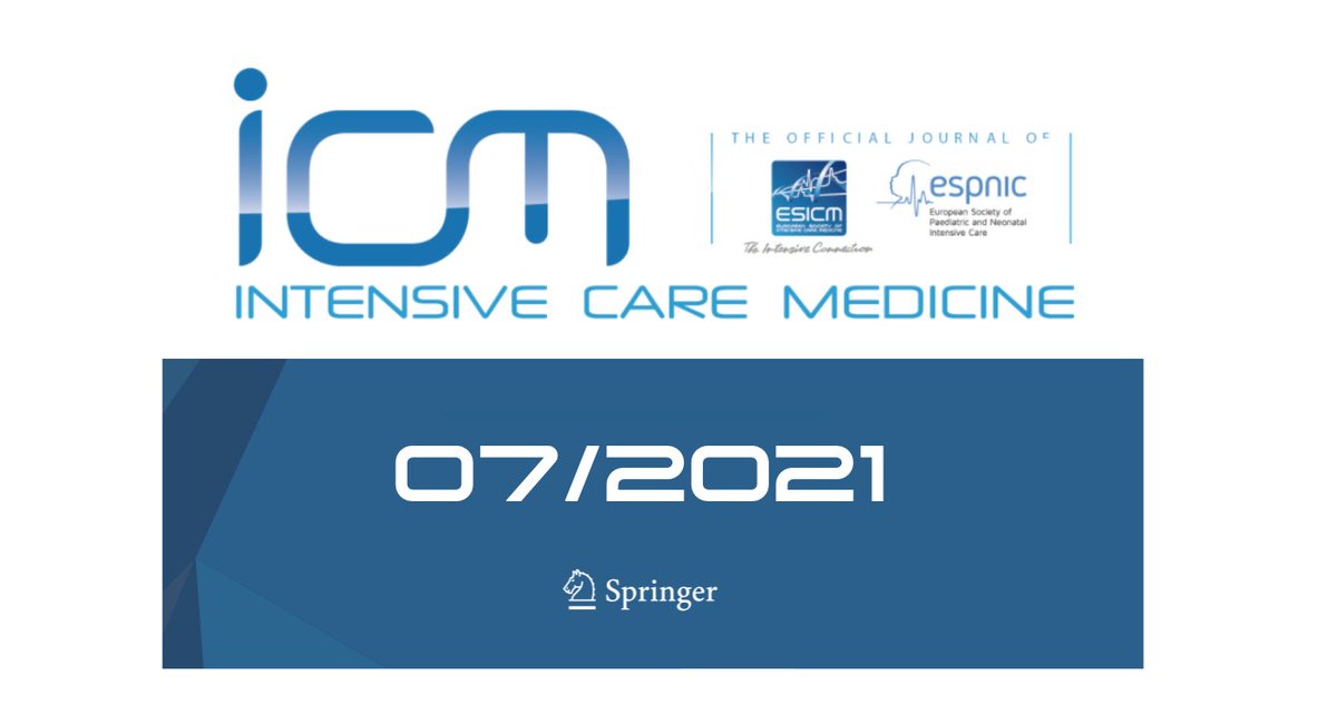 yourICM's tweet photo. July issue of @yourICM is online:
🔹#sepsis
🔹presence of families in the #ICU #humanizeicu
🔹#ARDS
🔹#COVID19
🔹artificial intelligence #AI &amp; #datascience
🔹lung ultrasound #LUS
🔹death &amp; disability after critical care #ICUrehab
&amp; more! most free to read https://t.co/jZm0T5qxtS https://t.co/LLdNgdaWSR
