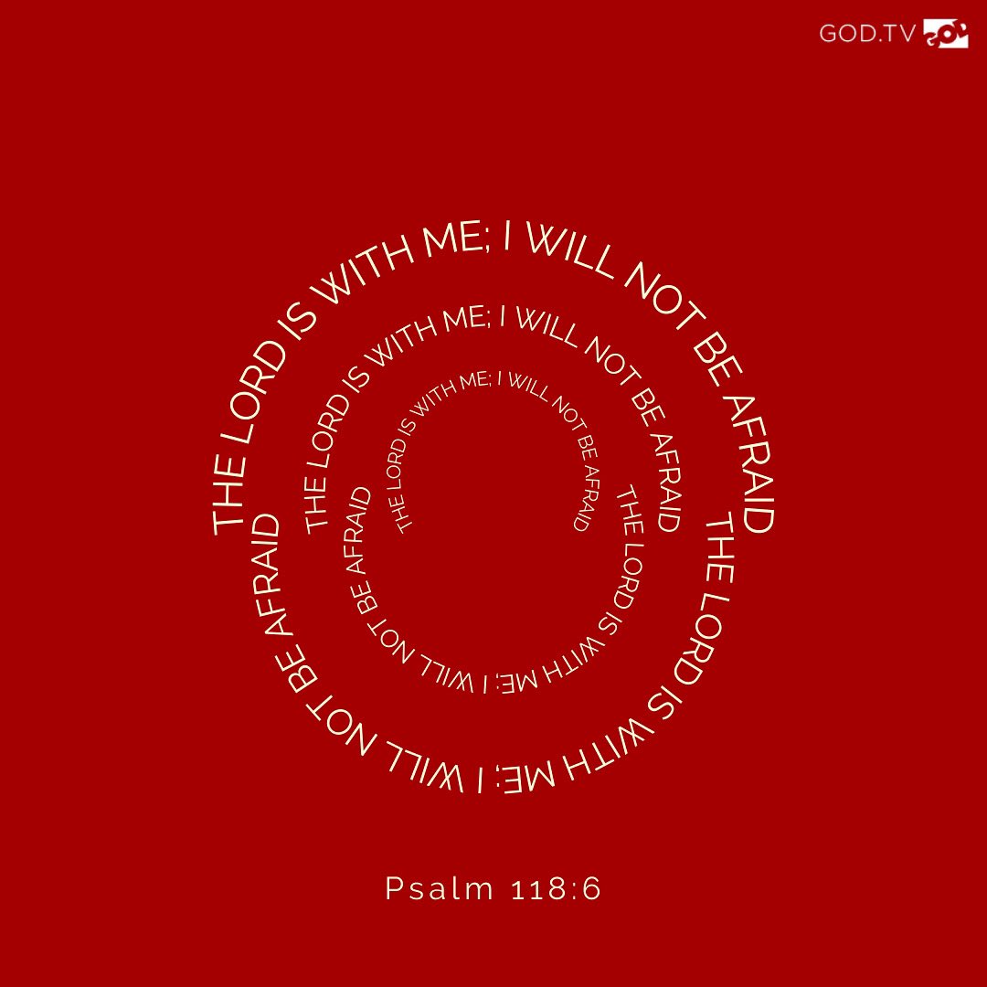 godtvindia's tweet photo. Say it till you believe it!
The all knowing powerful King of Kings is on our side. Act like you know Him.
#lordiswithus #iwillnotbeafraid #bookofpsalms #godtv #godtvindia https://t.co/9QoCC1uLn6