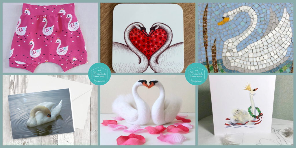 Morning all  gorgeous day out there as it's Thursday that means its #teamworkthursday over at the @britishcrafthouse,  so thought I would show you all these lovely swans from <a href="/knitterists/">Knitterists</a> , SamsSketches, <a href="/MosaicSupplies/">Mosaic Supplies</a> , <a href="/CPDPhotography/">Caroline and David Pass</a>, <a href="/artbyLoriW/">Art By Lori Creations</a>  and  Feathered Thumb #tbch