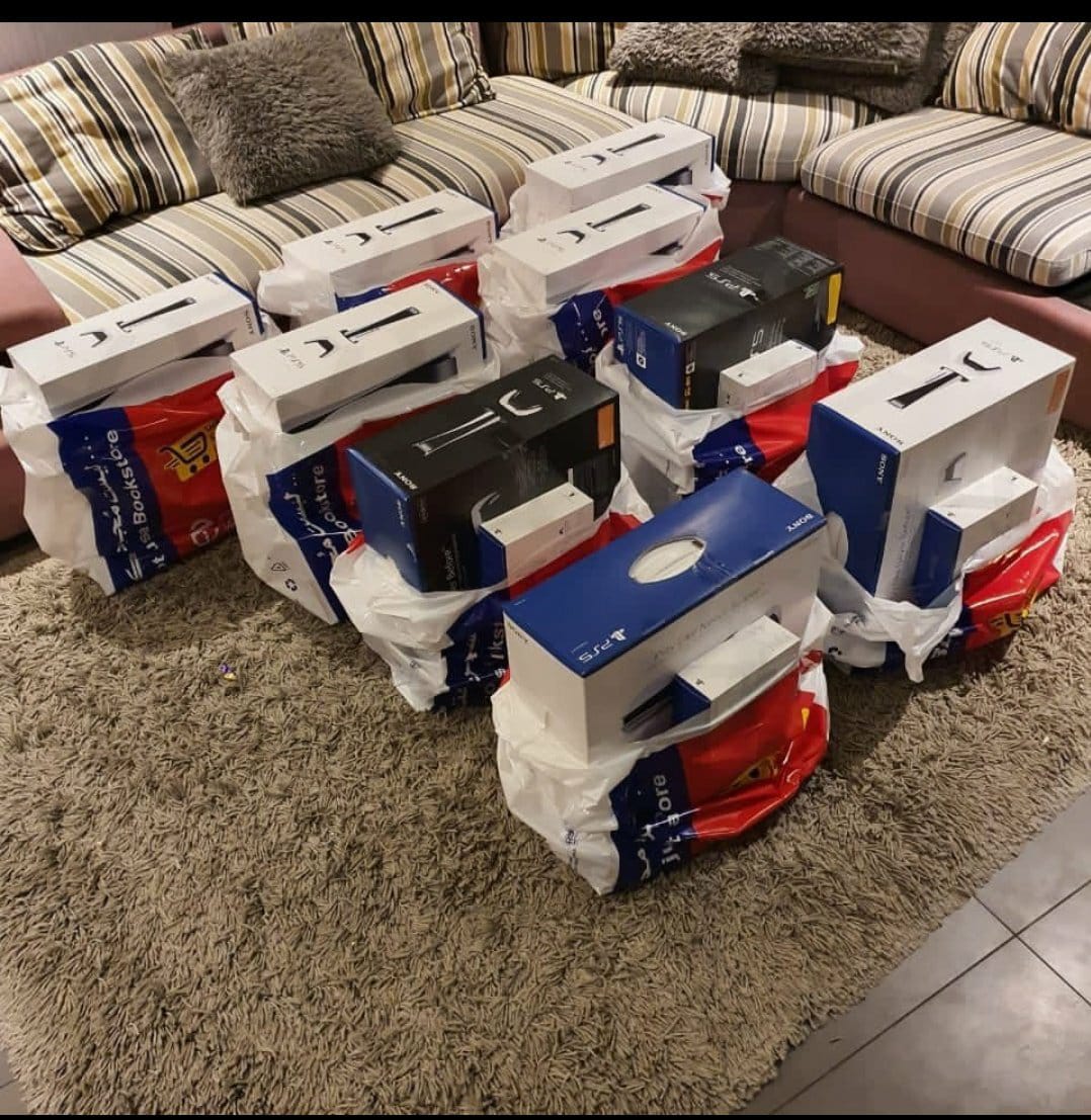 🔴 مرحبا بكم

💯متوفر سوني 5 / بلاستيشن 5
مع ملحقات الجهاز مع ضمانه 
الجهاز حديت واللله يرزقكم جميعا 

🔴 نتشرف بخدمتكم

🔴الصامل يجي خاص بأقل الاسعار

التواصل/wa.me/966530245706

#السد_اتملي_والجيش_خاين
#الخميس_الونيس
#اليوم_العالمي_للاعترفات