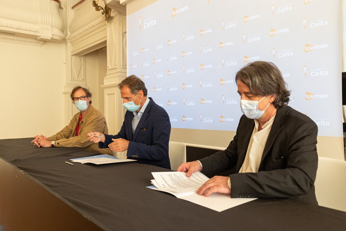 🤝 A #FundaciónCelta asinou un convenio con <a href="/tolemiasES/">Tolemias</a>, plataforma dixital de concertos en liña por streaming, que supón un paso máis na dixitalización de recursos
⠀
🎧 Empresas colaboradoras e abonados do <a href="/RCCelta/">Celta</a> poderán gozar de miles de horas de música en directo