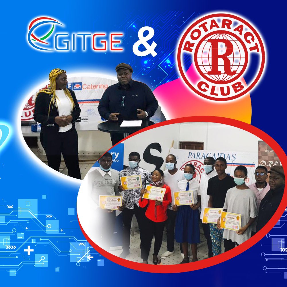 El sábado 26 de junio hemos celebrado la entrega de premios 🏆 #RotaryAct, una de nuestras iniciativas de patrocinio para proyectos de apoyo a la investigación científica y tecnológica. 

Felicidades a todos los miembros del  #rotaryclub #guineaecuatorial 👏🏽👏🏽