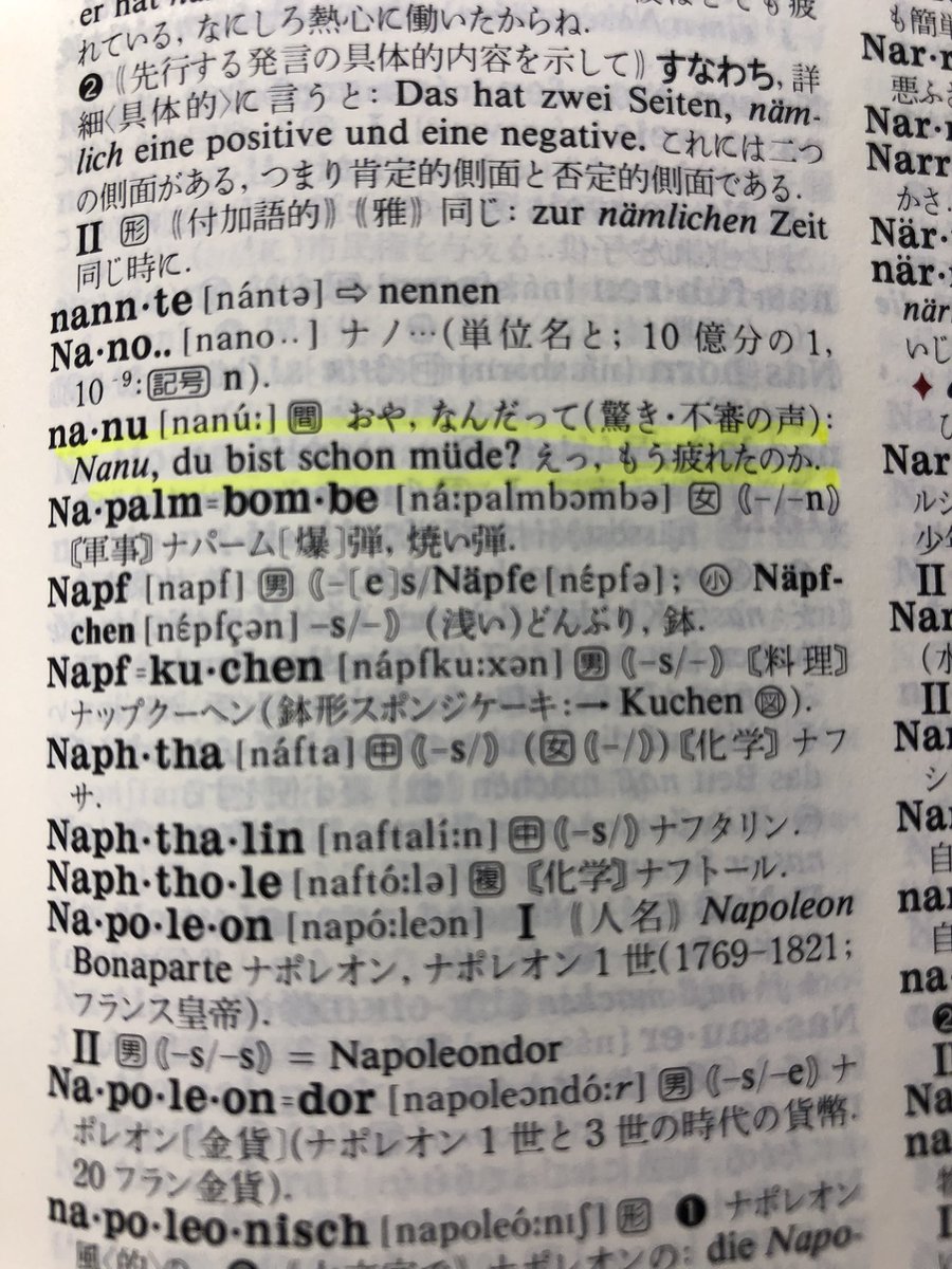 ドイツ語の Nanu は日本語の なぬ と同じように使える 短めの言葉がさまざまな国で同じ意味だった Ach So 以外にもあったとは Togetter