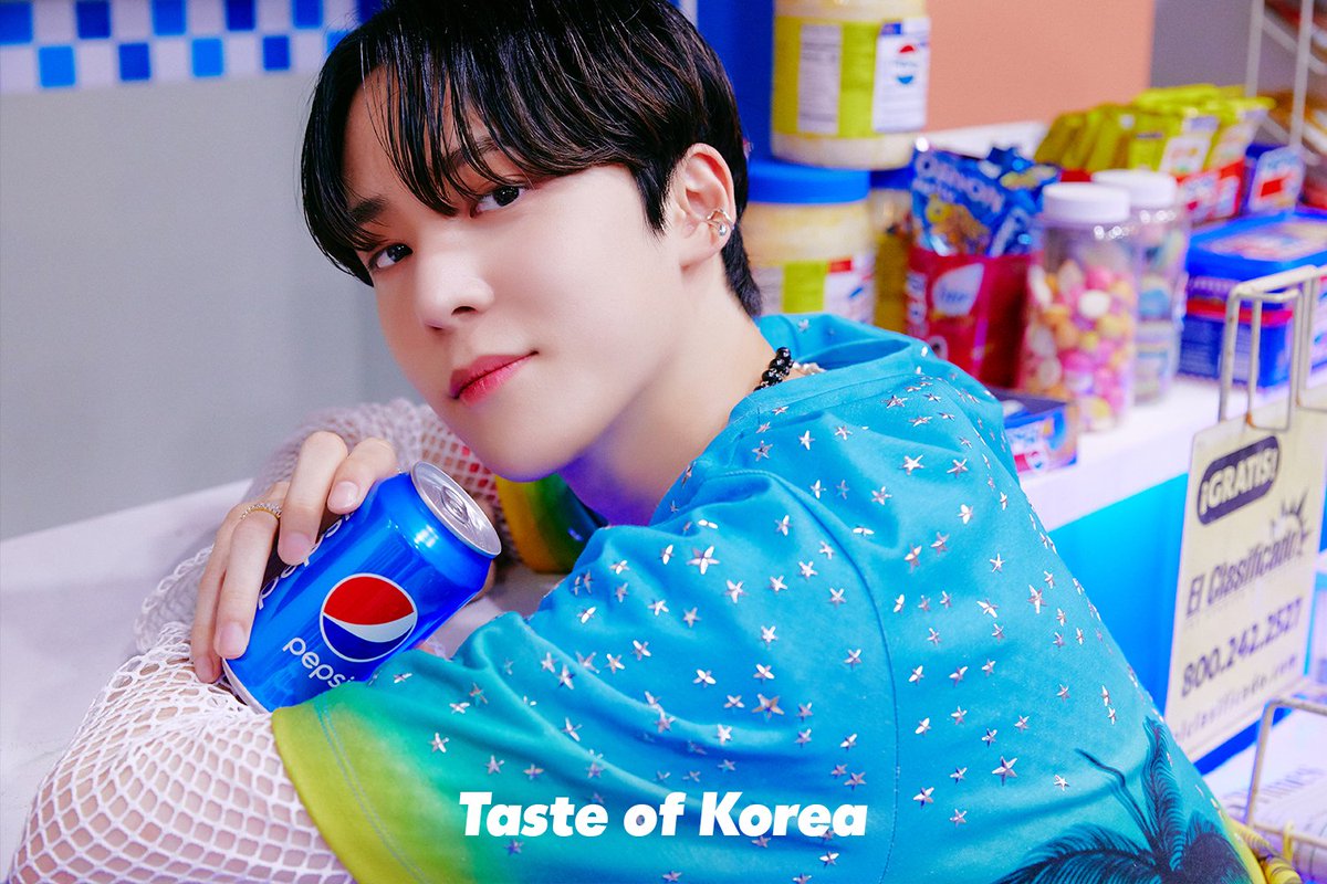 STARSHIPent's tweet image. [#PEPSIxSTARSHIP] 
2021 #PEPSI X #STARSHIP

CONCEPT PHOTO #1
#에이티즈 #홍중 #윤호

#SUMMER_TASTE 
2021.07.14 6PM [KST]

#ATEEZ 
#HONGJOONG #YUNHO
#TASTE_OF_KOREA 
#펩시 #광고