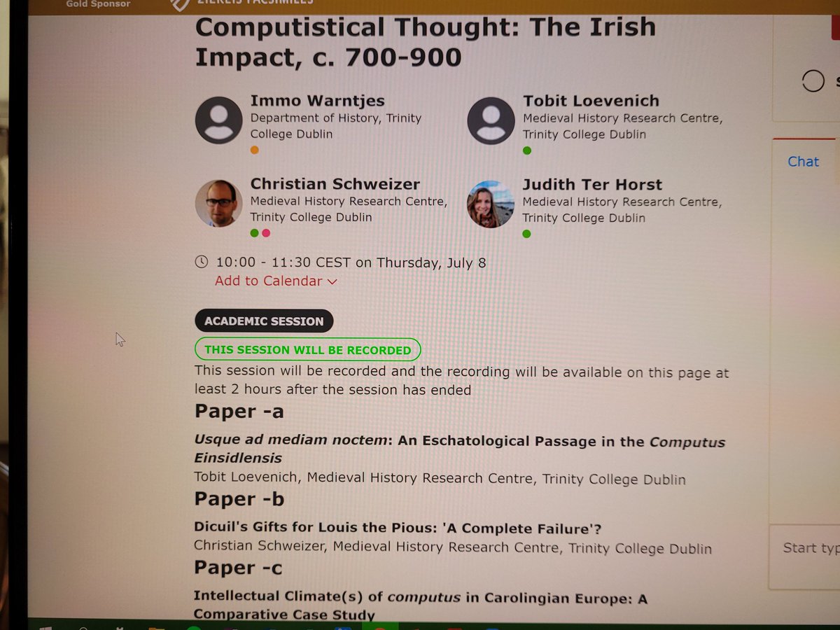 Excited to have just given my very first talk ever at <a href="/IMC_Leeds/">IMC_Leeds</a> #IMC2021 with my colleagues <a href="/CGSchweizer/">Christian Schweizer</a> and great Q&amp;A all session #s1514, but it is weird to now be sat home alone rather than drinking lukewarm coffee with stale biscuits in a conference room. #manuscripts #dh