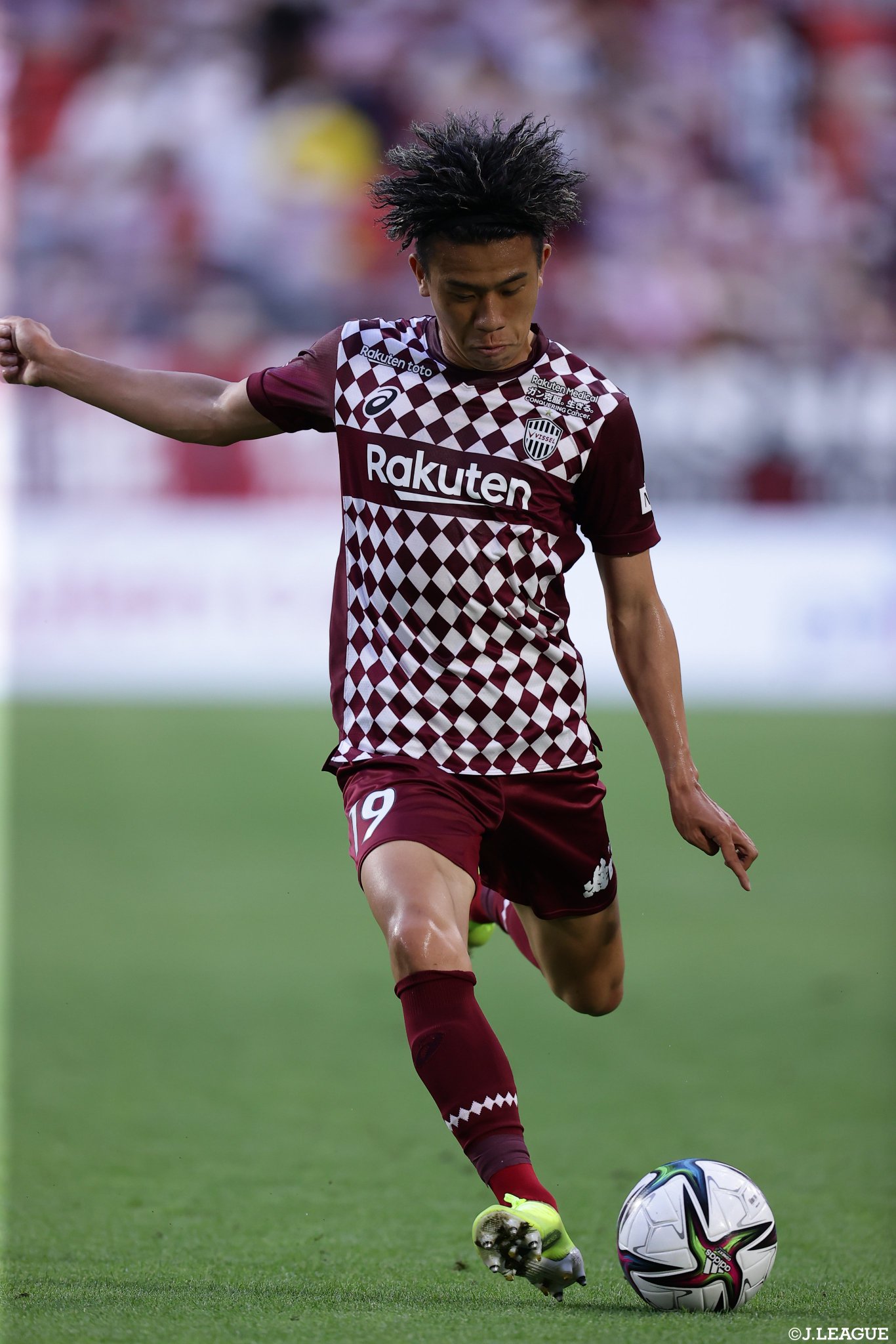 ヴィッセル神戸 2021 [オーセン] 長袖(2nd) 2XL 19番 初瀬亮 ヴィッセル神戸 ニュース/レポート : DF初瀬亮選手 育成型期限