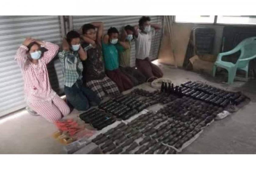 We_Will_Winnn's tweet photo. 7 civilians including 7 year old kid , was abducted by #MyanmarMilitaryTerrorists in Sint-Kine, Mandalay. After the clashes between PDF and Terrorists, Terrorists raided this teashop and abducted the landlord #WhatsHappeningInMyanmar #July8Coup https://t.co/fTTwFyhYkG
