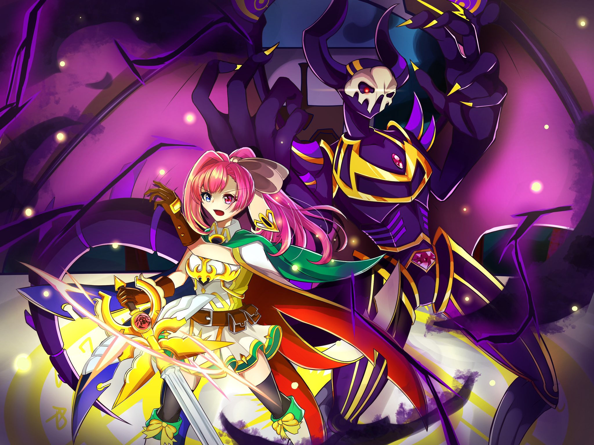 تويتر いしす على تويتر モンストアニメ ファンアート企画21 モンストイラスト 参加させて頂きました ソロモンが本来の姿になったフォルネウスを呼び出すシーン描くました いつものかわいい見た目からのギャップがたまらなくカッコイイ