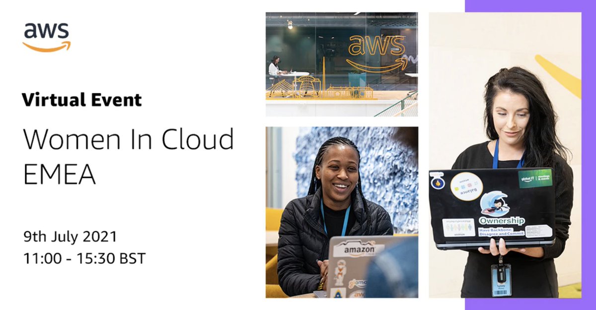 Vuoi sapere cosa vuol dire lavorare in AWS? In questo evento virtuale alcune delle donne che lavorano in AWS condivideranno storie personali di come hanno avuto un impatto nel loro settore e consigli alla prossima generazione di donne della tecnologia. go.aws/3AF2WbV