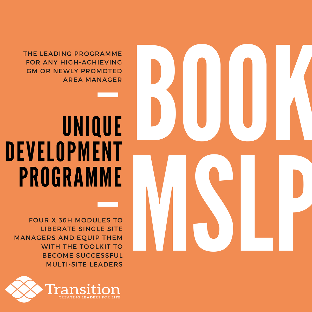 How do you recognise your leading GMs and help them step into Multi-Site management? You talk to Transition about the unique and hugely successful Multi-Site Leaders Programme - 4 x 36h modules to create the very best area managers from your GMs #development #restaurants #ukpubs