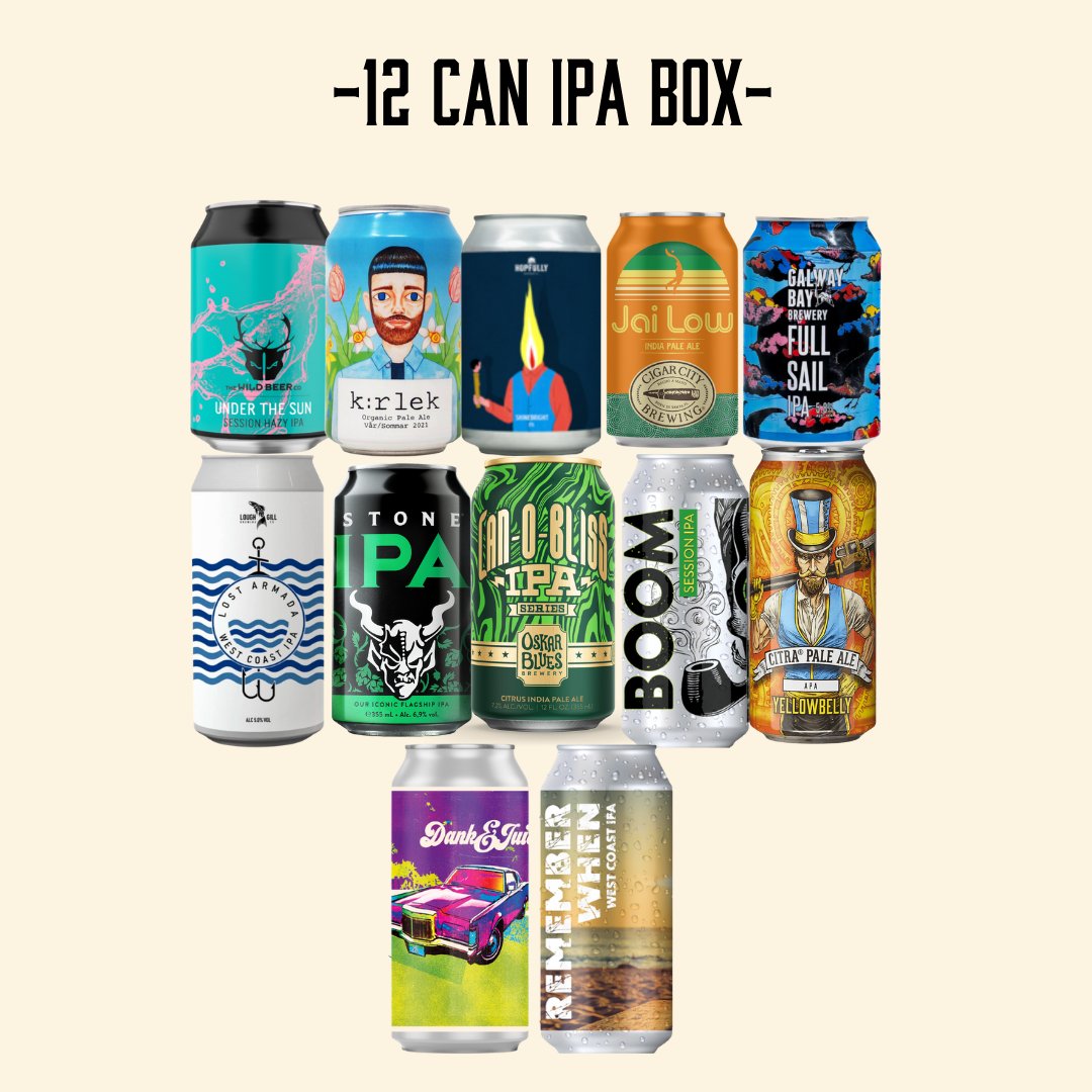 Check out our new mixed boxes! 
We know how much you miss the pub so our new Pub Experience brings the pub to you!➡️tinyurl.com/53jxdwyf
We have also added a 12 Can IPA Box ➡️tinyurl.com/c3xrfbr7