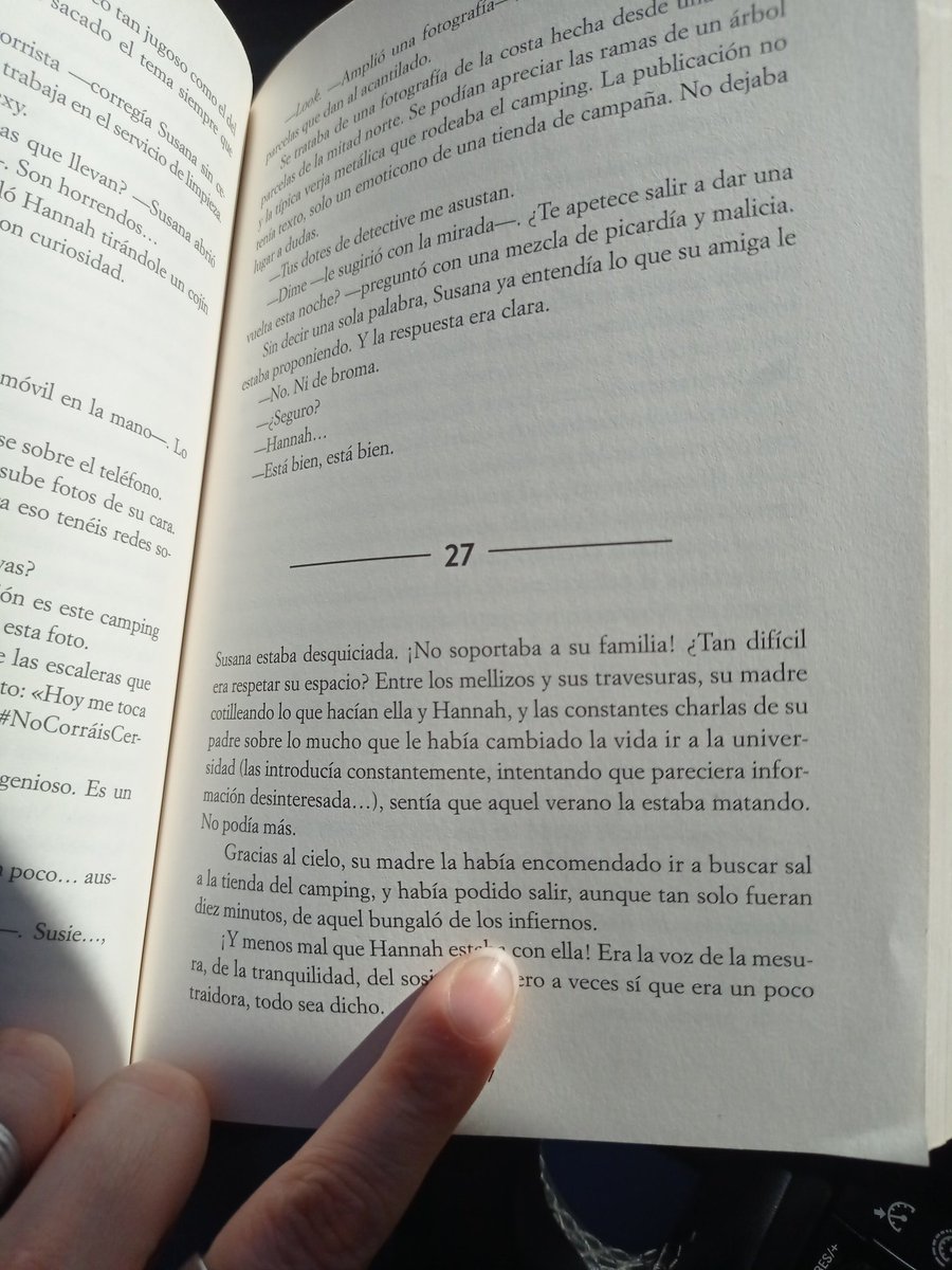 Shelfy4's tweet photo. Puede ser que cada vez que Susana se vaya sola a cualquier parte, yo solo tengo ganas de que se encuentre con Marcos? Confirmo 🥰#LecturaConjuntaNUV https://t.co/vVrVqeiW3I