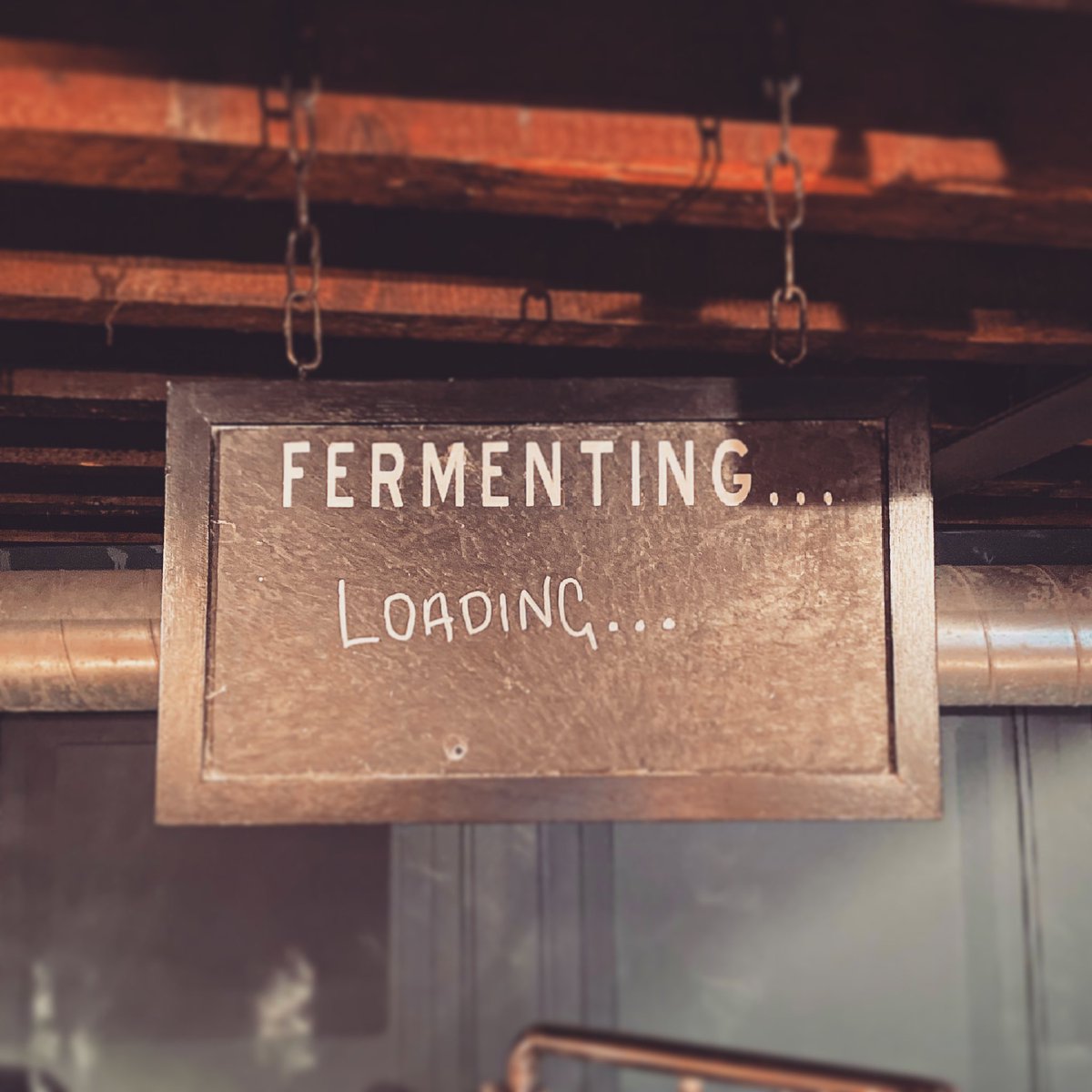 A brew’s a comin...