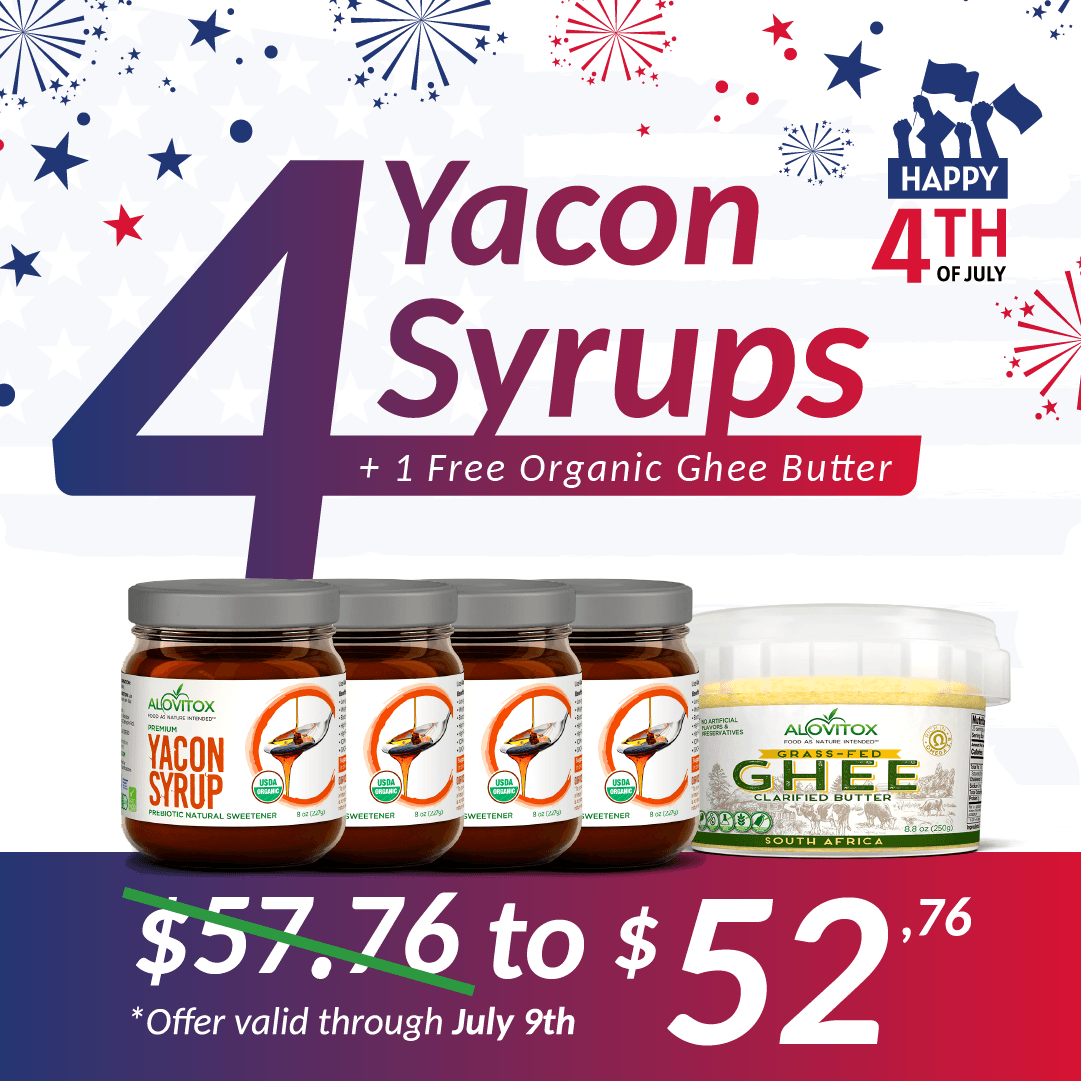 alovitox's tweet photo. Sweeten your life with pure and natural Yacon Syrup!😋💚
👉 Special Discounts!
📢 Get 4️⃣  Yacon Syrups for JUST $52,76 🏷 and get our Organic Ghee Butter❗️FOR FREE❗️

🛒https://t.co/X5AX3XkFEF

#alovitox #yaconsyrup #organicsweetener #naturalsweetener #superfoods #healthyfood https://t.co/GtkaN0HZR7