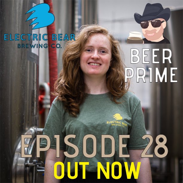 BeerPrimeUK's tweet photo. Out now… episode 28 with Bec from @ElectricBearUK!! Have a listen now at https://t.co/9Ywt5hhzFq or wherever you get your podcasts! https://t.co/DCvs07cCz4