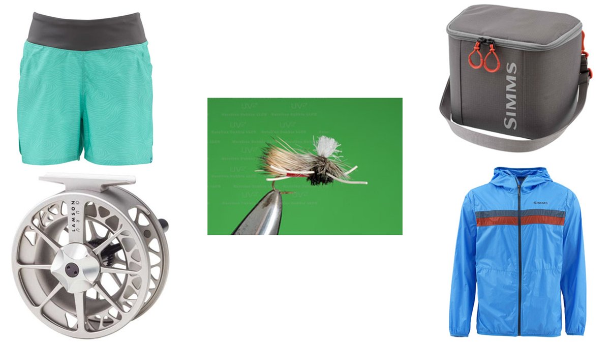 FlyShack's tweet photo. The Weekly Specials are out!!!  This week it's UV2 Flies, @simmsfishing women's shorts, @H2OWorksLamson Guru II reels, and more!
Check them out along with our full selection of UV2 flies at
https://t.co/prDYyzrmG5 https://t.co/R5Q3TTqTdT