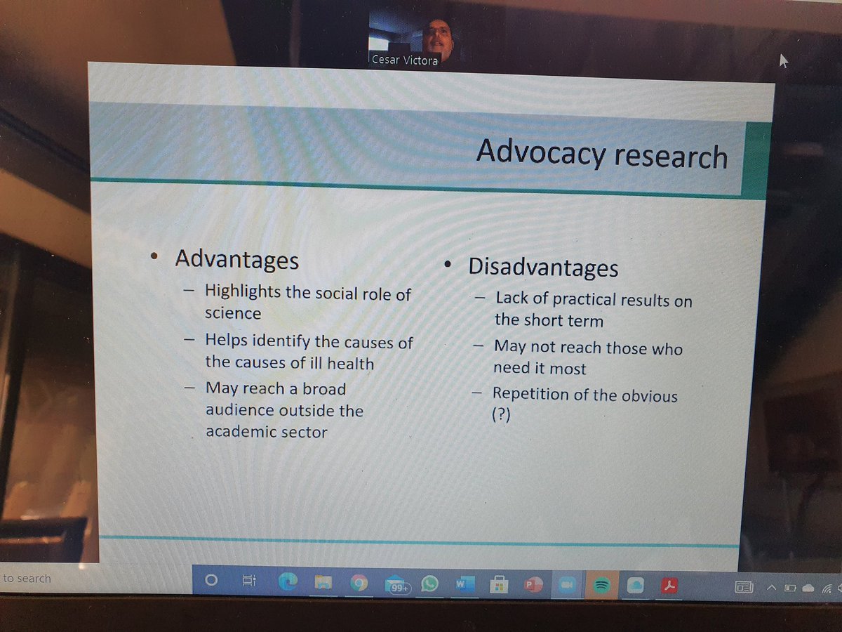 How can research be used to have maximum impact on child health globally? Really informative talk from Brazilian epidemiologist Prof Cesar Victoria #GOSHSS2021
