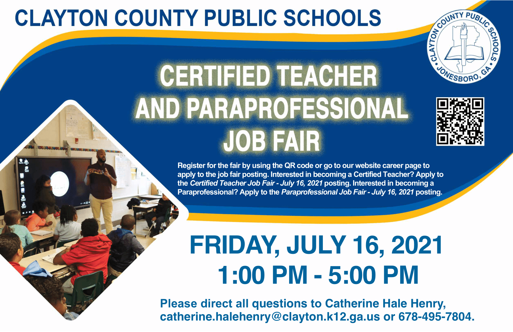 Clayton County Public Schools on Twitter "REMINDER Clayton County
