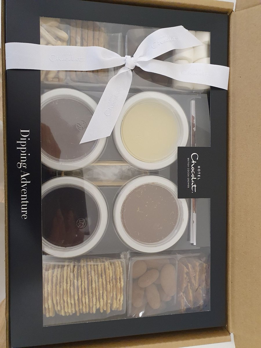 Embracing #internationalchocolateday yesterday, with thanks to <a href="/sahra_t/">Sahra Tulloch</a>  for the chocolatey gift! <a href="/HotelChocolat/">Hotel Chocolat</a>
What you think <a href="/LeahSteeleUK/">Leah Steele</a>?

I don't really have to share do I?....

<a href="/Consortium_Biz/">Consortium - more than marketing</a>  
#ChocolateDay