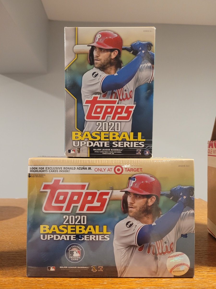 WhoopTheirItIs's tweet photo. I'm feeling good today so I want to spread the love! I'll be giving away this 2020 Topps Update Mega box and Hanger to some lucky winners. All you have to do is Like, RT, and Follow for a chance to win. Top 2 people will win! Contest ends Sunday at 9pm est. Good Luck! https://t.co/3Wfh2iWUTh