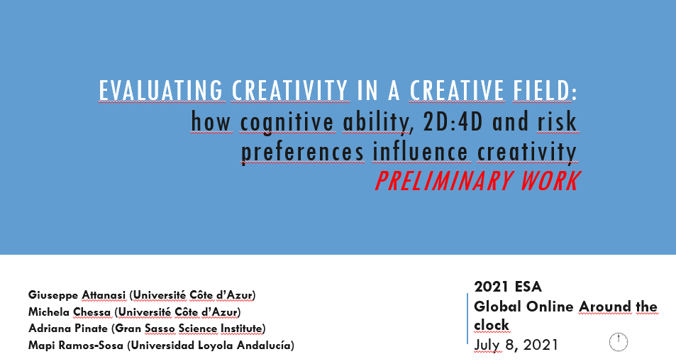 Just presented at the @EcScienceAssoc Global Online Around-the Clock, #creativityandinnovation session. Thanks a lot for the attendance and comments.