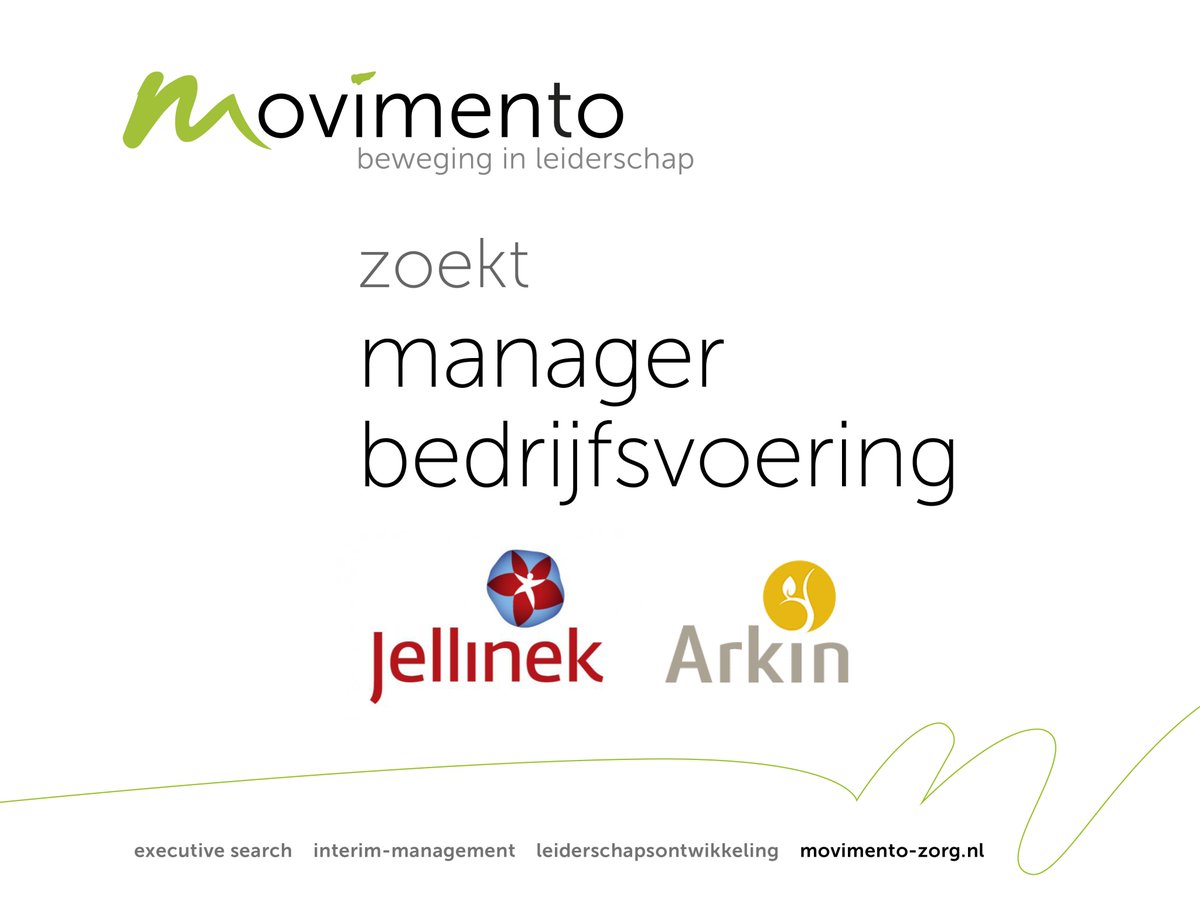 Wil jij werken bij een innovatieve en inhoudelijk interessante organisatie? Bekijk dan de vacature van manager bedrijfsvoering bij Jellinek in Utrecht. bit.ly/3h0h0oH #vacatures #werkenindezorg #GGZ