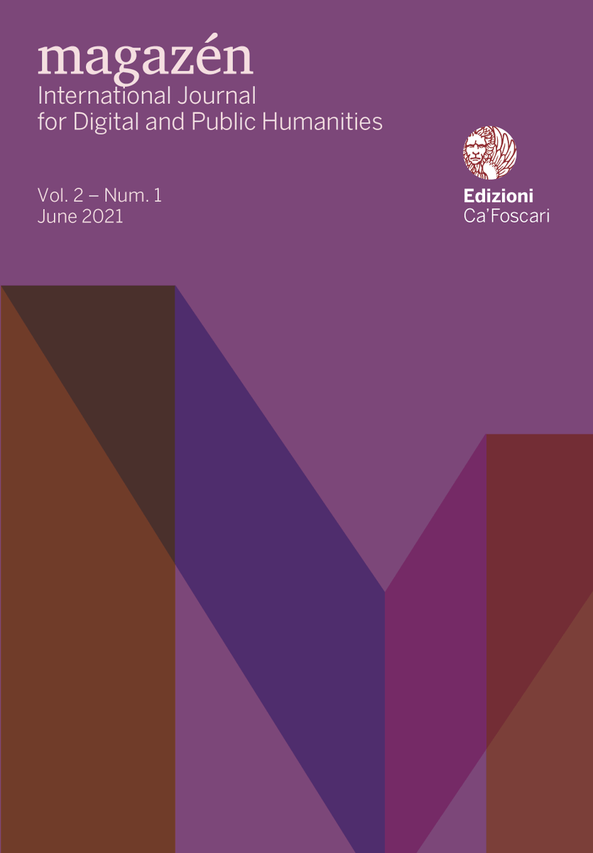 Best holiday read - published just in time! - magazén 2.1 - articles on #PublicHistory, #ScholarlyEditing & #AI, #DH #Publishing, #MountAragat, #SeriousGames...  
doi.org/10.30687/mag/2…
Thx to authors, editors, publisher @venicedph