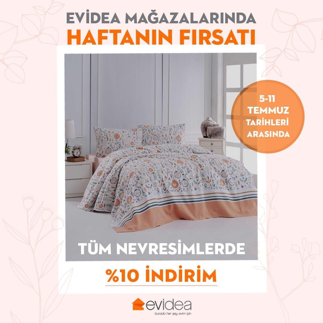 Evidea Mağazalarında Haftanın Fırsatı

#evidea #pelicanmall